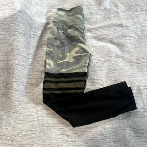 Bombshell Sportswear Camo pocket thigh highs